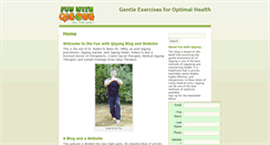 Desktop Screenshot of funwithqigong.com